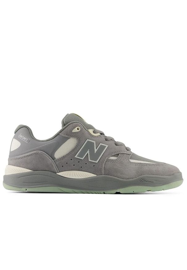 Buty męskie New Balance Numeric UN101PS - szare. Kolor: szary. Materiał: zamsz, materiał, skóra, tkanina, guma. Szerokość cholewki: normalna. Sport: fitness, skateboard, bieganie