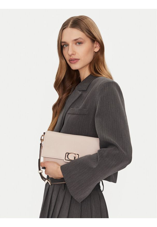 Guess Torebka HWBG96 42190 Różowy. Kolor: różowy. Materiał: skórzane