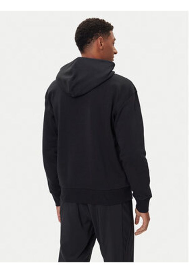 Adidas - adidas Bluza ALL SZN Fleece IX1253 Czarny Loose Fit. Kolor: czarny. Materiał: syntetyk, bawełna