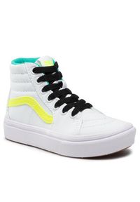 Vans Sneakersy Comfycush Sk8-Hi VN0A4U1RABV1 Biały. Kolor: biały. Materiał: materiał #4