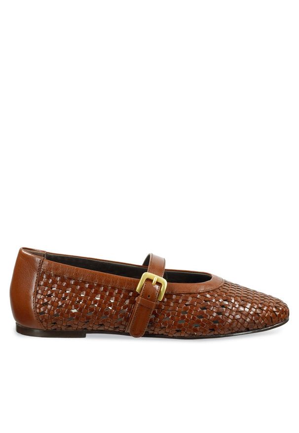 GANT - Baleriny Gant. Kolor: brązowy