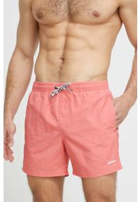 Pepe Jeans szorty kąpielowe Fletcher kolor pomarańczowy. Kolor: pomarańczowy. Materiał: tkanina #2