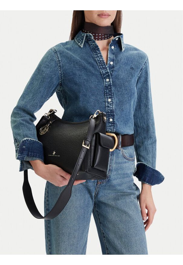 Beverly Hills Polo Club Torebka CEO-BHPC-L-001-09 Czarny. Kolor: czarny