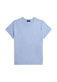 Polo Ralph Lauren T-Shirt 211B14605019 Niebieski jasny Classic Fit. Typ kołnierza: polo. Kolor: niebieski. Materiał: bawełna #1