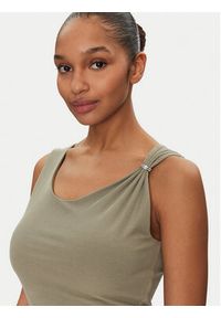 Guess Top W5GP22 KAQL2 Zielony Regular Fit. Kolor: zielony #3