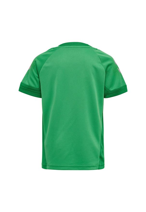 Dziecięcy dżersej poliestrowy Hummel Lead. Kolor: zielony. Materiał: jersey, poliester. Sport: piłka ręczna