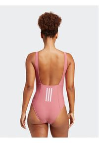 Adidas - adidas Strój kąpielowy Iconisea 3-Stripes Swimsuit IB9243 Różowy Fitted Fit. Kolor: różowy. Materiał: syntetyk #5