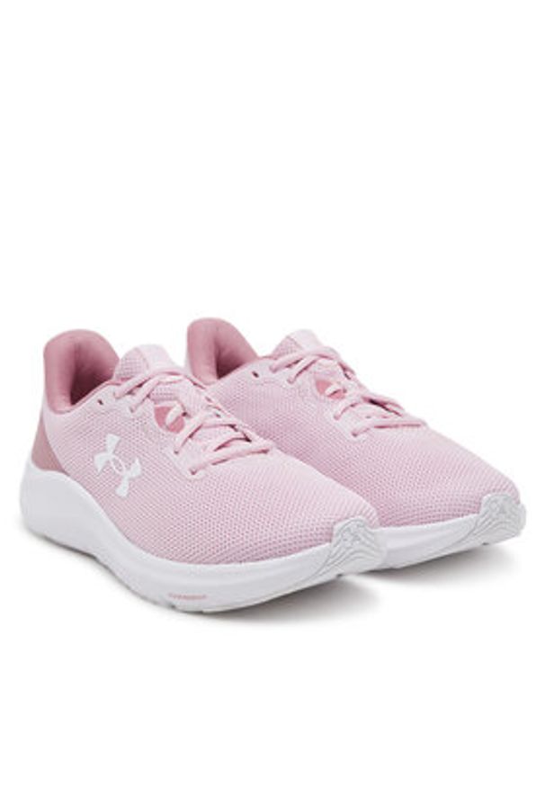 Under Armour Buty do biegania Ua W Charged Pursuit 4 3028261 Różowy. Kolor: różowy. Materiał: materiał