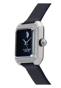 U.S. Polo Assn. Zegarek Brigitte USP8475BL Granatowy. Kolor: niebieski. Materiał: skóra #4