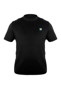 FOX - Koszulka Wędkarska Z Nadrukiem Preston Lightweight Black T-Shirt. Typ kołnierza: kaptur. Kolor: czarny. Wzór: nadruk #1