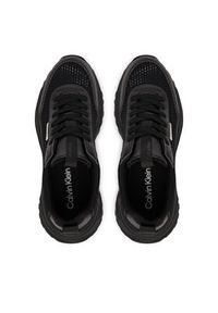 Calvin Klein Sneakersy Hike Runner Lup Lin Mesh HW0HW03000 Czarny. Kolor: czarny. Materiał: materiał #4