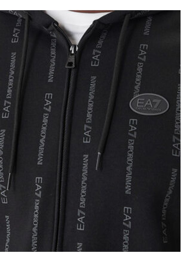 EA7 Emporio Armani Bluza 7M001392 AF12660 FC039 Czarny Regular Fit. Kolor: czarny. Materiał: bawełna