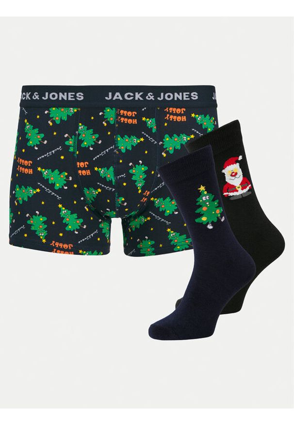 Jack & Jones - Jack&Jones Komplet bielizny Holly Jolly 12266780 Granatowy. Kolor: niebieski. Materiał: bawełna