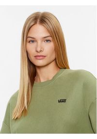 Vans Bluza Comfycush Essential Crew VN000A6C Zielony Regular Fit. Kolor: zielony. Materiał: syntetyk, bawełna #4
