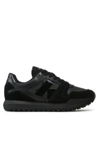 Calvin Klein Jeans Sneakersy Toothy Run Laceup Low Lth Mix YM0YM00744 Czarny. Kolor: czarny. Materiał: skóra. Sport: bieganie