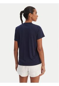 Reebok T-Shirt Essential RK25608CCW Granatowy Regular Fit. Kolor: niebieski. Materiał: syntetyk #5