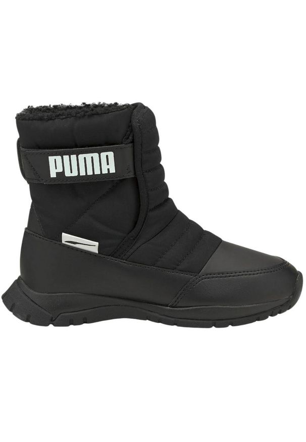 Buty dla dzieci Puma Nieve WTR AC PS. Kolor: czarny. Sport: turystyka piesza