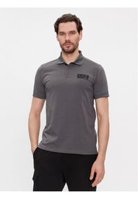 EA7 Emporio Armani Polo 6RPF78 PJBVZ 1977 Szary Regular Fit. Typ kołnierza: polo. Kolor: szary. Materiał: bawełna #1