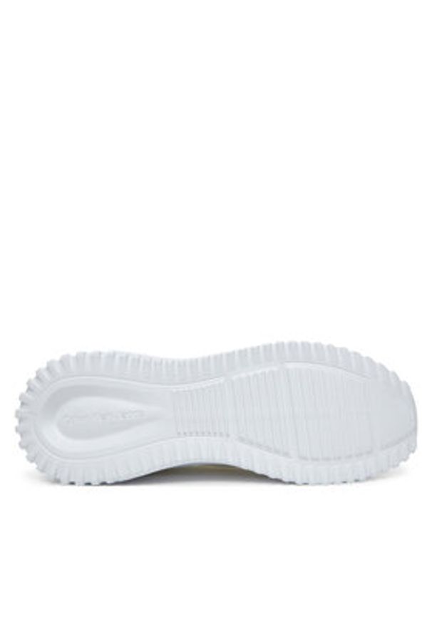 Calvin Klein Jeans Sneakersy Eva Runner L-Up Mix Mesh Logo Ck YW0YW01851 Biały. Kolor: biały. Materiał: materiał