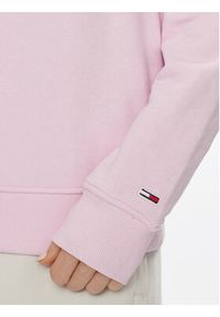 Tommy Jeans Bluza Gold Linear DW0DW16931 Różowy Regular Fit. Kolor: różowy. Materiał: bawełna, syntetyk #3