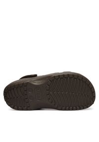Crocs Klapki Classic 10001 Brązowy ciemny. Kolor: brązowy #4