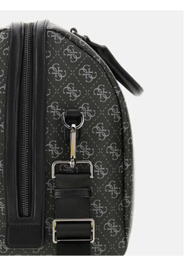 Guess Torba weekendowa TMMILO P6333 Czarny. Kolor: czarny. Materiał: skóra