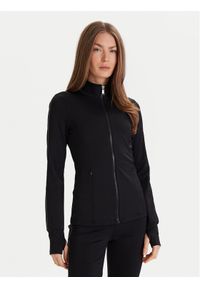 MICHAEL Michael Kors Bluza MF551L91RE Czarny Slim Fit. Kolor: czarny. Materiał: syntetyk