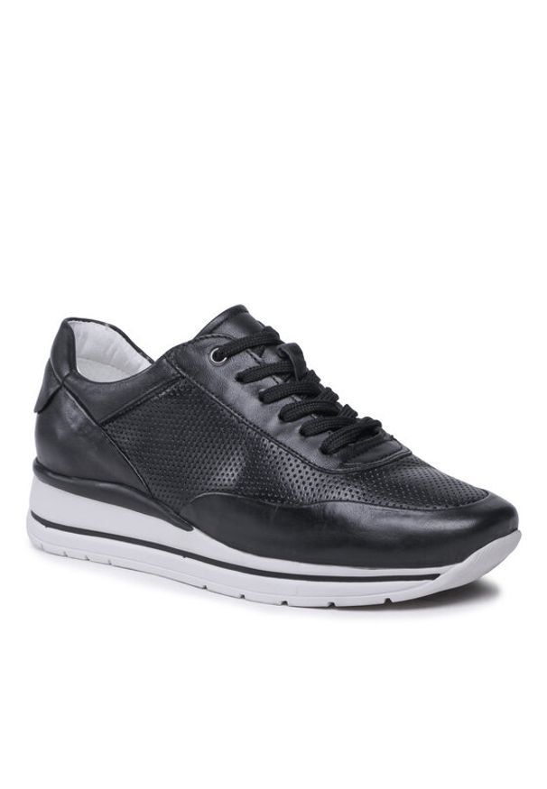 Lasocki Sneakersy WI16-ALERIA-01 Czarny. Kolor: czarny. Materiał: skóra