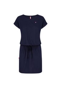 ZONE PERFECT - Sukienka letnia LOAP Bladana damska - Niebieska S. Kolor: niebieski. Sezon: lato. Typ sukienki: sportowe. Styl: sportowy #1