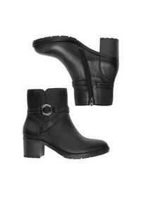 Remonte Botki CEO-D2A73-00 Czarny. Kolor: czarny. Materiał: skóra #6