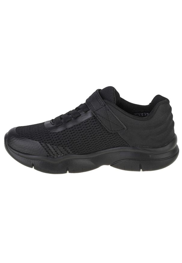 skechers - Buty sportowe Sneakersy chłopięce, Flex Blast - Breezy Hype. Kolor: czarny. Sport: turystyka piesza