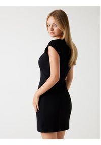 Guess Sukienka koktajlowa W5BK21 KCMU2 Czarny Slim Fit. Kolor: czarny. Materiał: syntetyk. Styl: wizytowy #5