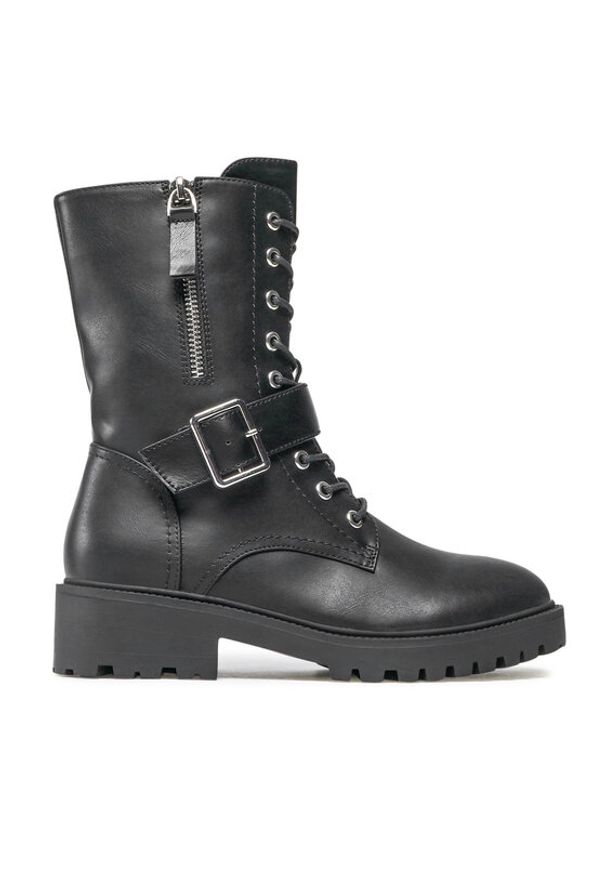 Jenny Fairy Trzewiki WS5601-05 Czarny. Kolor: czarny. Materiał: skóra