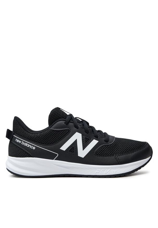 New Balance Sneakersy YK570BW3 Czarny. Kolor: czarny. Materiał: skóra