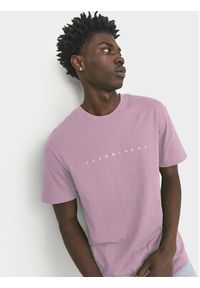 Jack & Jones - Jack&Jones T-Shirt Star 12234746 Różowy Relaxed Fit. Kolor: różowy. Materiał: bawełna #2