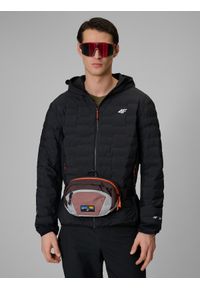 4f - 4F Kurtka trekkingowa z wypełnieniem Primaloft Silver męska - czarna XXL. Kolor: czarny. Materiał: syntetyk, materiał. Technologia: Primaloft. Długość: długie. Sport: turystyka piesza #1