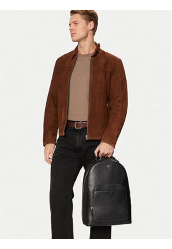 Guess Plecak HMFISE P4405 Czarny. Kolor: czarny. Materiał: skóra
