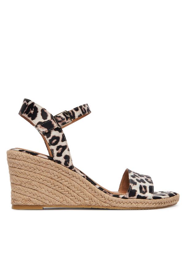 Espadryle Tamaris. Kolor: brązowy