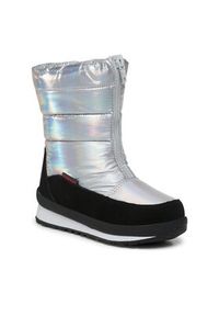 CMP Śniegowce Kids Rae Snow Boots Wp 39Q4964 Srebrny. Kolor: srebrny. Materiał: materiał