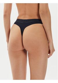 TOMMY HILFIGER - Tommy Hilfiger Stringi UW0UW04812 Granatowy. Kolor: niebieski #3