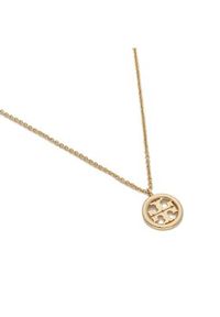 Tory Burch Naszyjnik Miller Pendant Necklace 137185 Złoty. Materiał: złote. Kolor: złoty