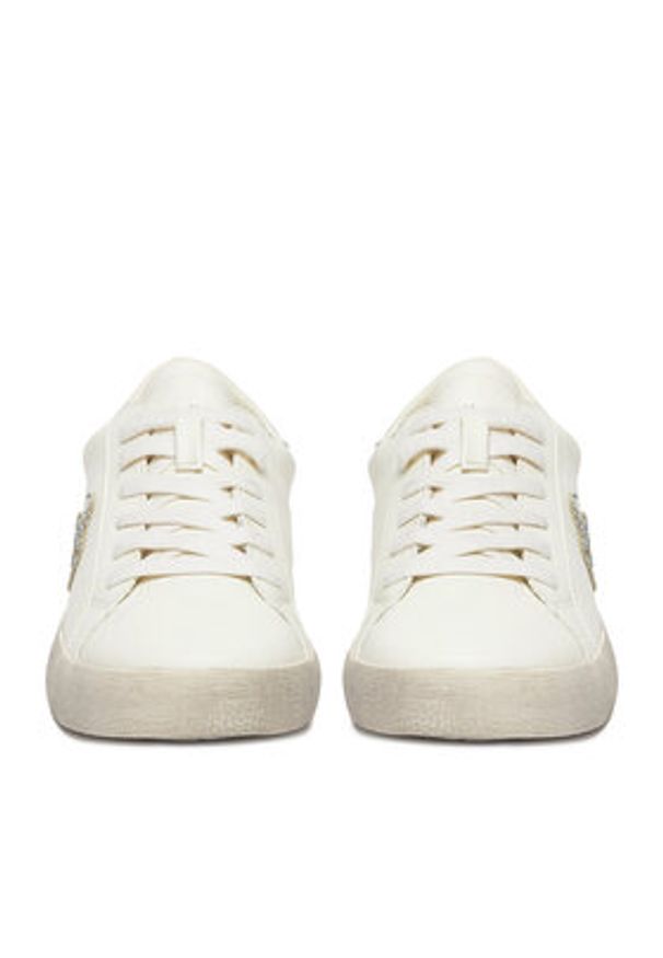 Eva Minge Sneakersy EO-ELLA-WSDR13670-1 Biały. Kolor: biały. Materiał: materiał