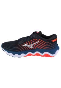 Buty do biegania męskie Mizuno Wave Horizon 6. Kolor: czarny, niebieski, wielokolorowy. Model: Mizuno Wave