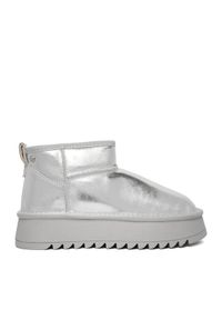 Eva Minge Śniegowce EO-NIKI-TS6304-01 Srebrny. Kolor: srebrny. Materiał: skóra, syntetyk #1