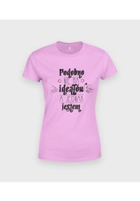MegaKoszulki - Koszulka damska Ideał. Materiał: bawełna #1