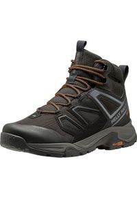 Buty trekkingowe męskie Helly Hansen Stalheim Ht. Wysokość cholewki: za kostkę. Zapięcie: sznurówki. Kolor: szary. Materiał: materiał, syntetyk, tkanina. Szerokość cholewki: normalna