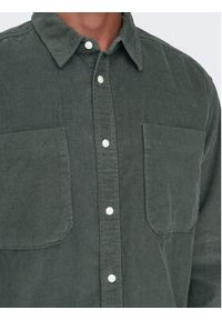 Only & Sons Koszula 22024716 Szary Relaxed Fit. Kolor: szary. Materiał: bawełna #6