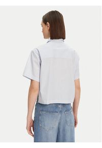 Guess Koszula W5GH98 WH7Q1 Niebieski Regular Fit. Kolor: niebieski. Materiał: bawełna