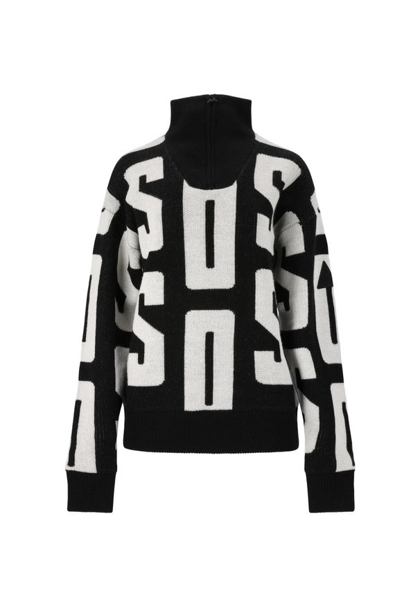 Pulower SOS Verbier. Kolor: czarny, wielokolorowy, biały. Sezon: zima. Sport: narciarstwo