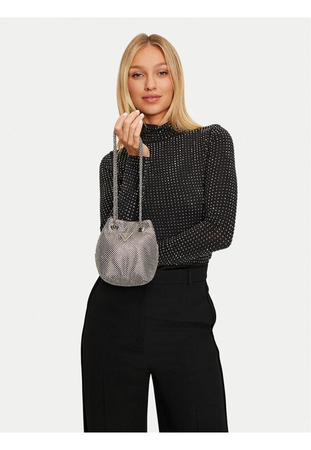 Guess Torebka HWRY93 50750 Srebrny. Kolor: srebrny